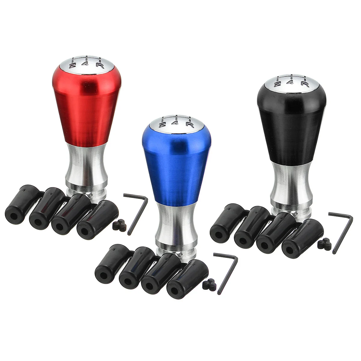 

5 Speed Manual Aluminum Alloy Gear Shift Stick Knob for Peugeot 405 307 206 3 Colors