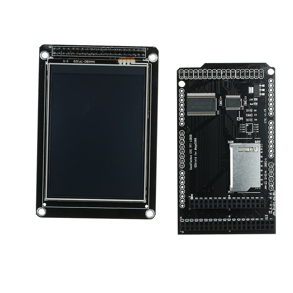 3 2 &quotTFT ЖК дисплей + TFT/SD Щит Плата расширения для Arduino MEGA 2560 модуль SD карта 8 из за
