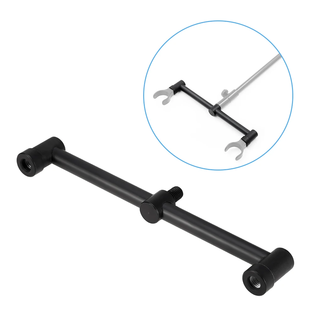 

Fishing Rod Holder Carp Fishing Buzz Bars Black Buzzer Bar Fishing Pole Rest Holder Carp Fishing Alarm Rest Pack Pesca