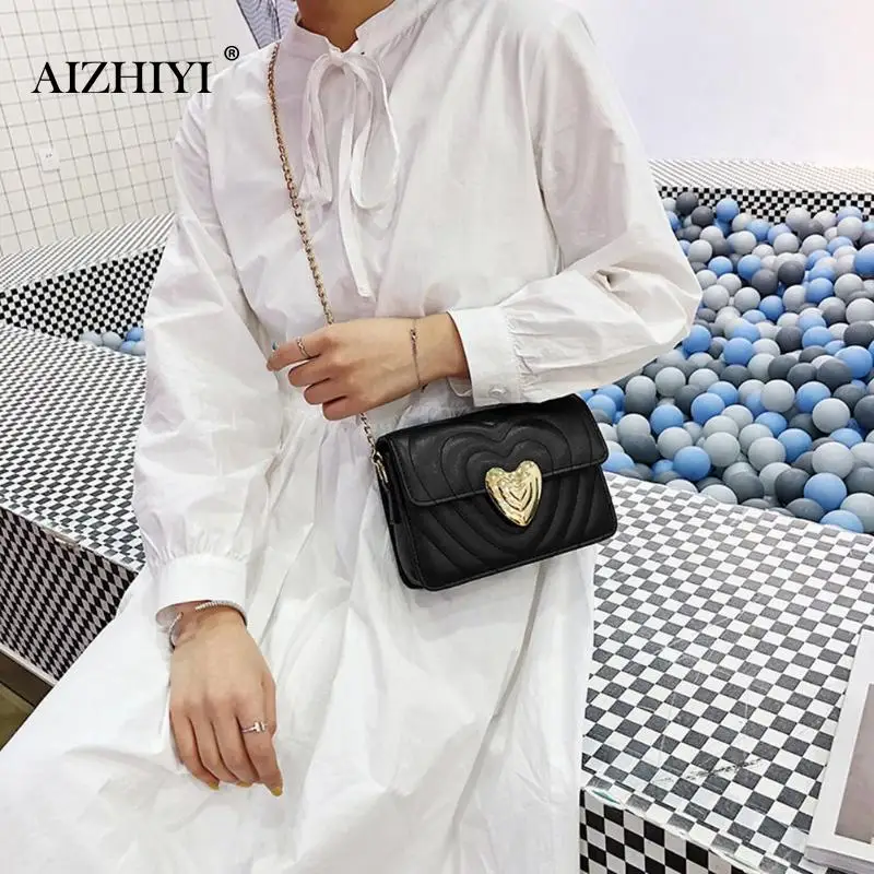 

Famous Brand Designer Luxury Women Small Messenger Bags Girls Chain Shoulder Bag PU Leather Crossbody bag Bolsa Femininas