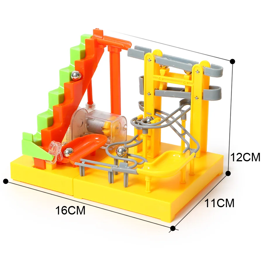 DIY Строительство мрамор гонки бег лабиринт шары трек строительные блоки с музыкой и светильник семейная настольная игра сборка Science Toys