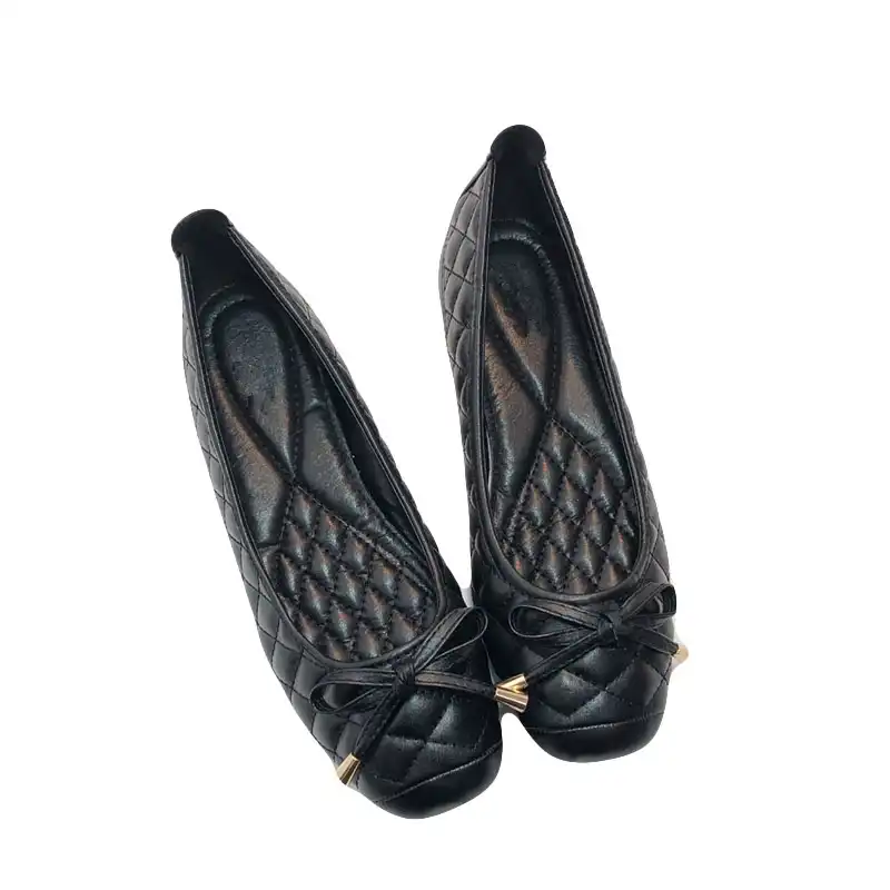 black ballet flats comfortable