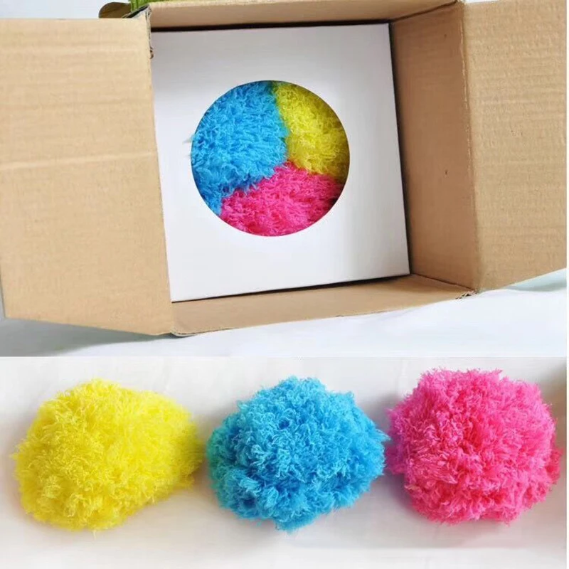 

Drop Shipping Automatic Rolling Ball Microfiber Robotic Mop Ball Mini Vacuum Cleaner Automatic Floor Sweeper Four Color Mop Ball