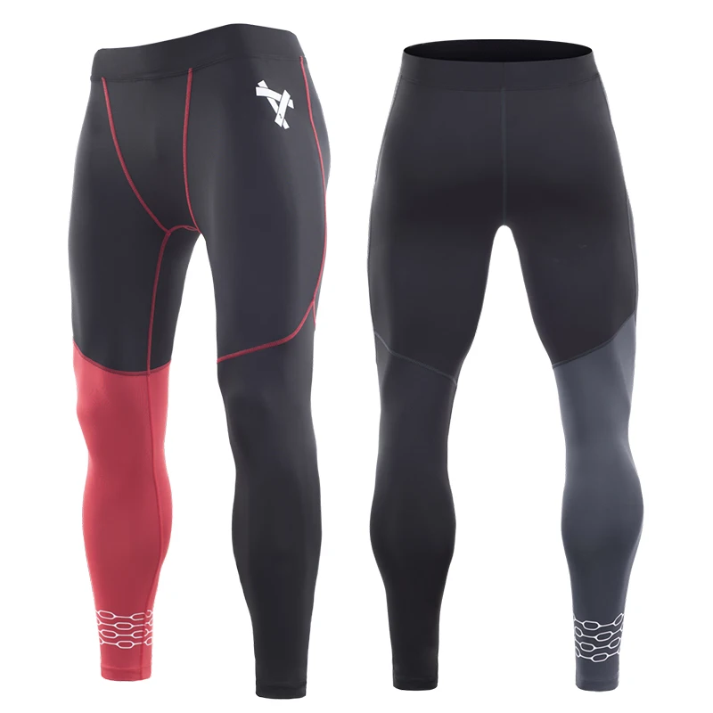

Tights Men Sports Running Compression Pants Leggings Fitness Sportswear Long Trousers Gym Training Pants Skinny Leggins Hombre