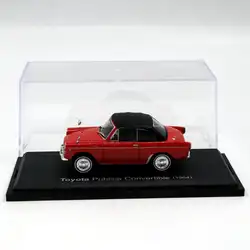 1:43 Toyota Publica Кабриолет 1964 литья под давлением модели игрушки коллекция автомобилей Красный