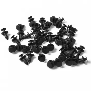 

50pcs Trunk Fastener Rivets Plastic Car Interior Door Trim Panel Retainer Clips Car Accessories for Wrangler for Cadillac