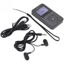 Цифровой радио DAB/DAB+ декодирования 87,5-108 mhz гладкие 8-час прослушивания DAB fm радио