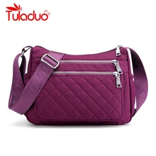 Waterproof Nylon Handbag Women Fashion Travel Crossbody Shoulder Bag Canvas Female Casual Totes Large Ladies Messenger Bags New women s messenger bags ladies waterproof nylon handbag travel casual shoulder female high quality large capacity crossbody bag