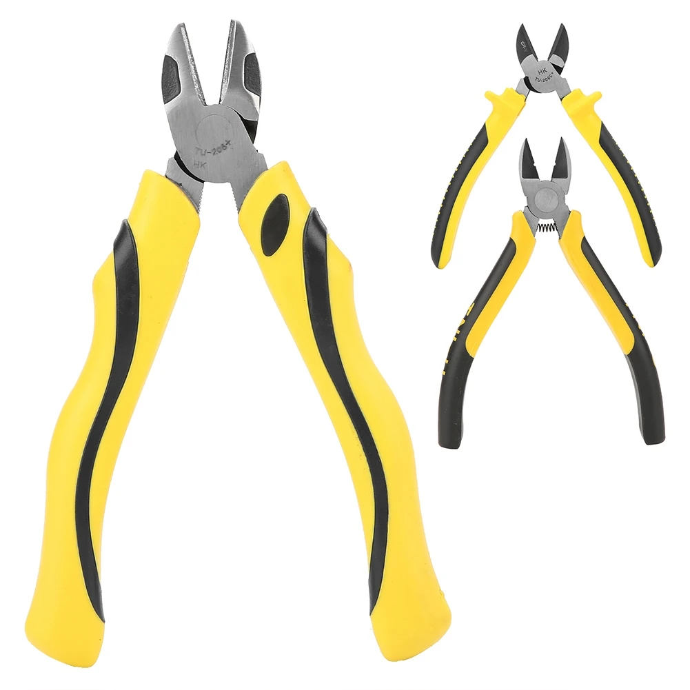 

6in Electronic Diagonal Pliers Cable Side Cutting Nippers Wire Cutter Tool Plier 2019 new style functional fashion