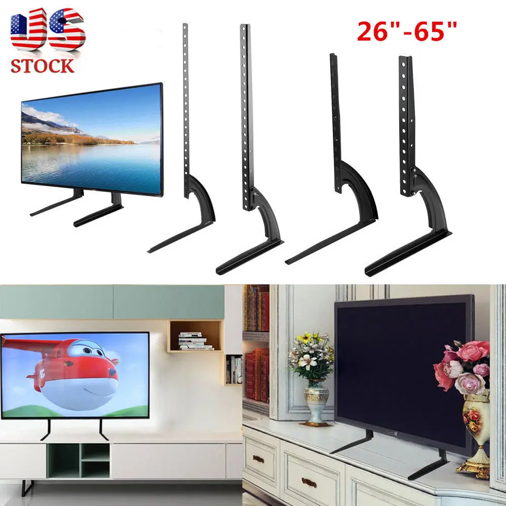 العالمي تلفاز بشاشة مسطحة حامل قاعدة قابل للتعديل البلازما LCD شقة شاشة الطاولة التمثال سطح المكتب حامل تليفزيون LCD LED 40 العالمي تلفاز بشاشة مسطحة حامل قاعدة قابل للتعديل البلازما LCD شقة شاشة الطاولة التمثال سطح المكتب حامل تليفزيون LCD LED 40