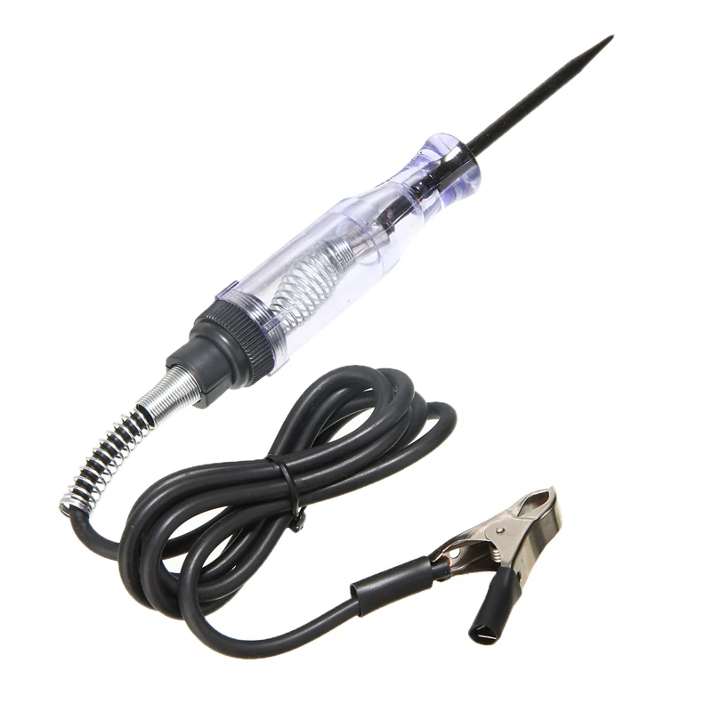

1x 6V-12V Car Voltage Circuit Tester Pen Detector Probe Continuity Test Light Auto Car Diagnostic Tester Test Tools
