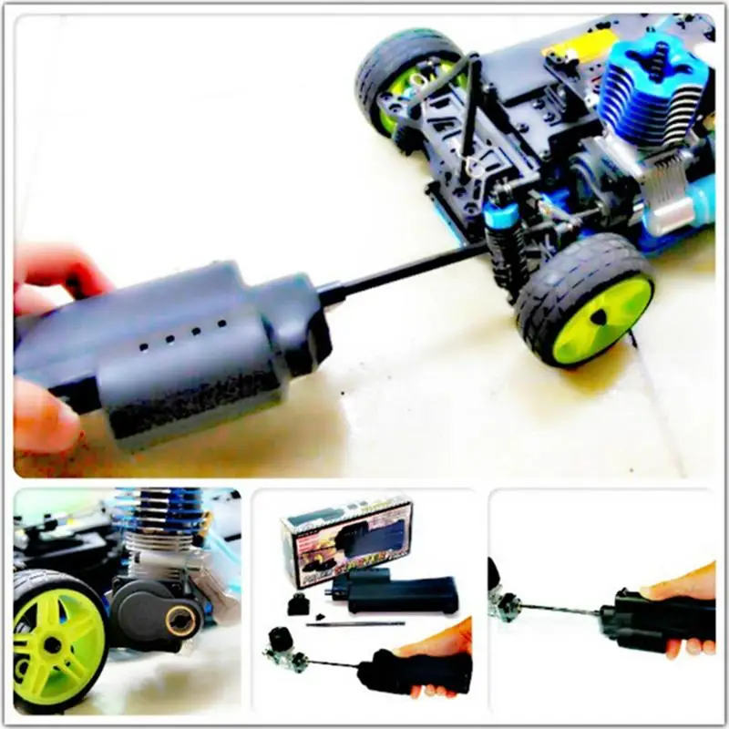 BINGFANG-W Tools 70111A Electric Handheld Power Starter for HSP 540 Motor 1/10 RC Car Engine boat