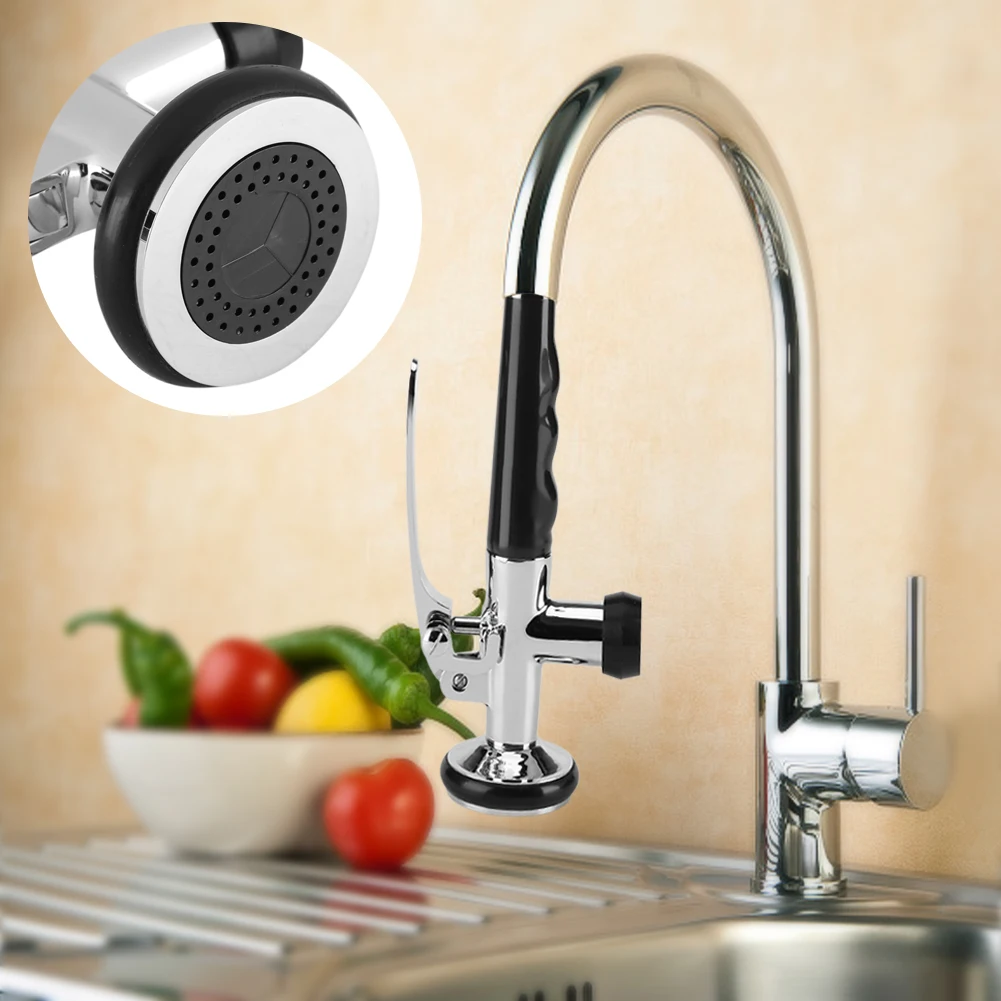 

Basin Sink Faucet Tap Pull Down Faucet Swivel Sink Tap Pre-Rinse Spout Spray Head Handheld Water Tap Kitchen Faucet Accessories