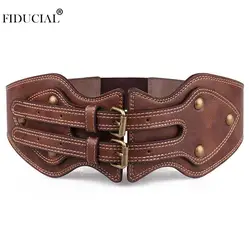 Fiducial Moda de Alta Calidad de Cuero de la Pu Elástico Femenino Abrigo Ancho de la Cintura Del Sello de Patentes Chaquetas Cinturón para las Mujeres Fco118 Fiducial Moda de Alta Calidad de Cuero de la Pu Elástico Femenino Abrigo Ancho de la Cintura Del Sello de Patentes Chaquetas Cinturón para las Mujeres Fco118