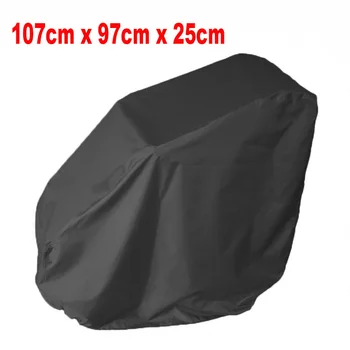 

Waterproof Wheelchair Storage Cover 107cm x 97cm x 25cm for Electric Manual Folding Wheelchair Black Gray Purple Chair Case