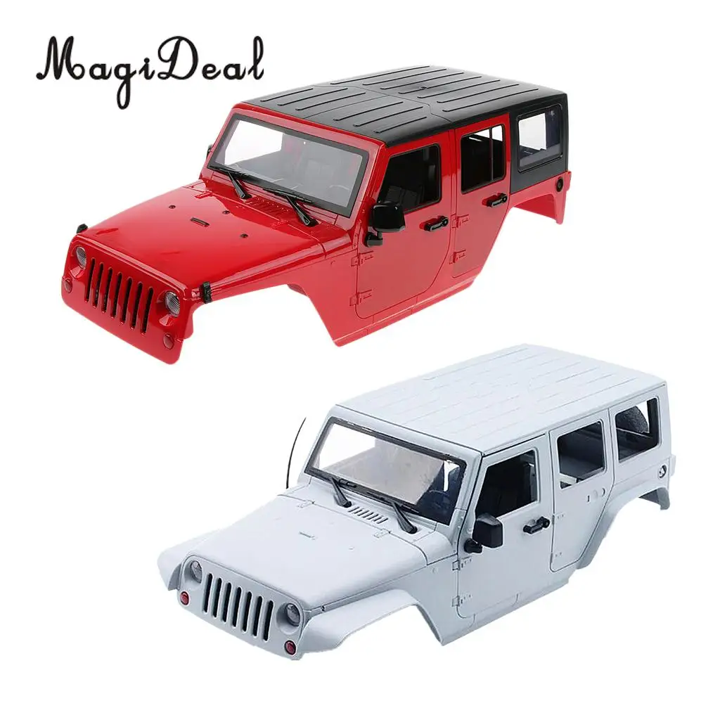 

RC Rock Crawler 1/10 Car Shell Body Frame Case for Axial SCX10 D90 D110 Hard Plastic Wheelbase 313mm DIY Car