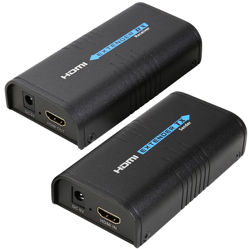 10 комплектов HDMI удлинитель передатчик приемник усилитель сигнала расширитель