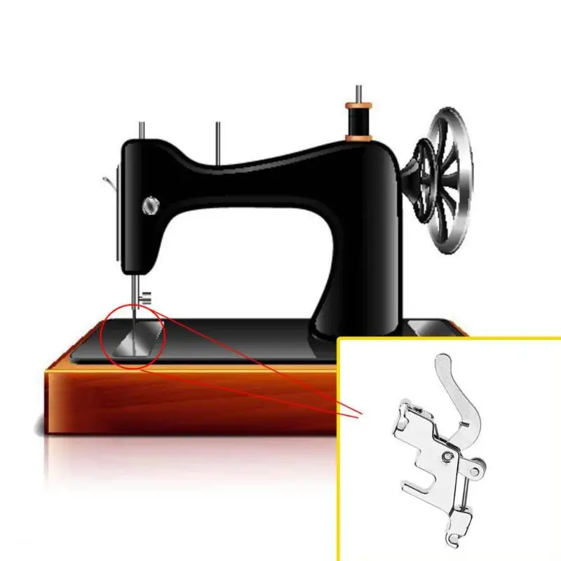 

1pcs Domestic Sewing Machine Presser Foot Holder Low Shank Snap Accessories Shank Adapter Presser Foot Holder Costura