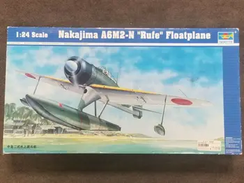 

Trumpeter 02410 1/24 Nakajima A6M2-N Rufe Floatplane Aircraft Plane Model TH06664-SMT2