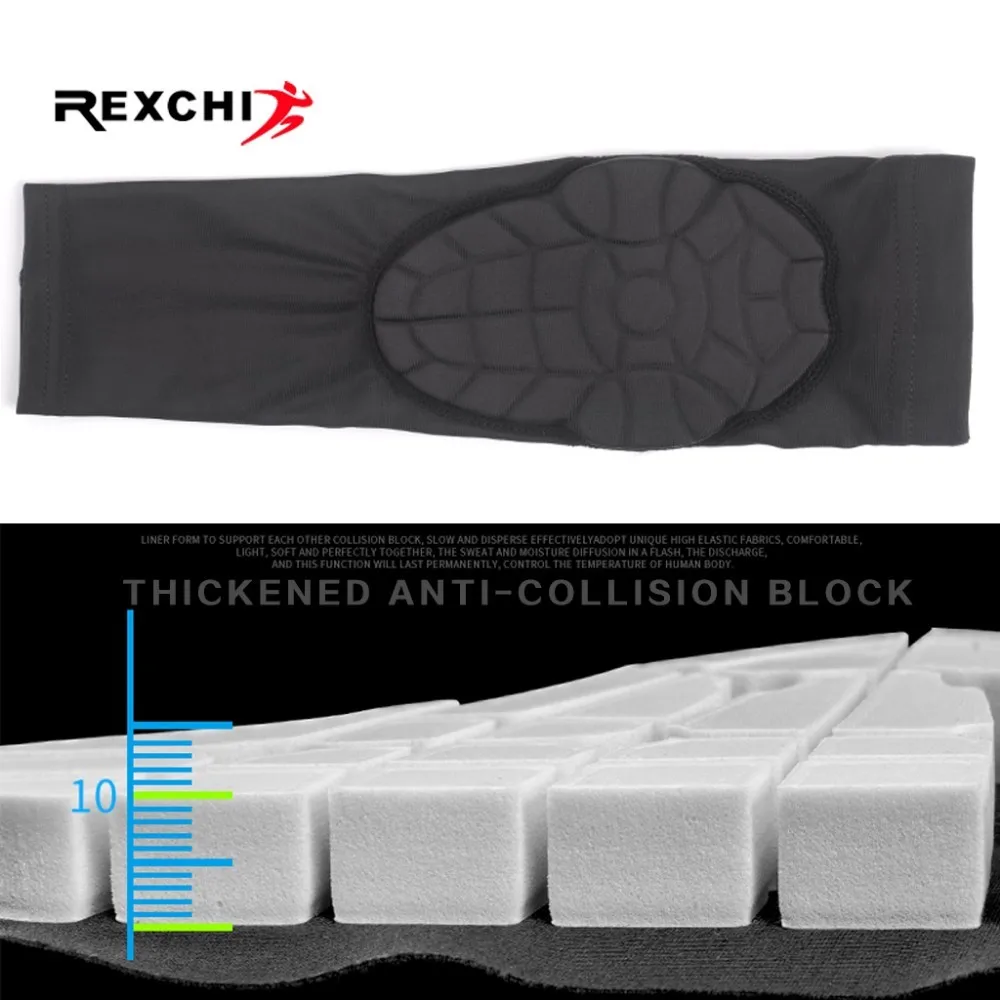 REXCHI الاطفال الركبة منصات الكوع واقية الركبة حامي الرياضة السلامة نيبادس التدريب هدفين دعم كرة السلة الكرة الطائرة