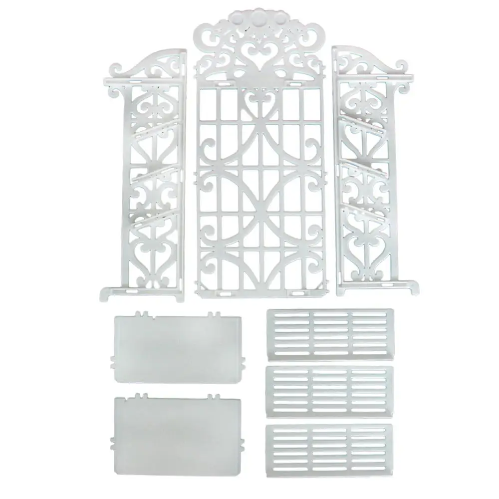 مجموعة واحدة البلاستيك حذاء أبيض رف خزانة خذاء مسرح اكسسوارات أثاث ل دمية باربي طفلة الأطفال DIY هدية لعبة