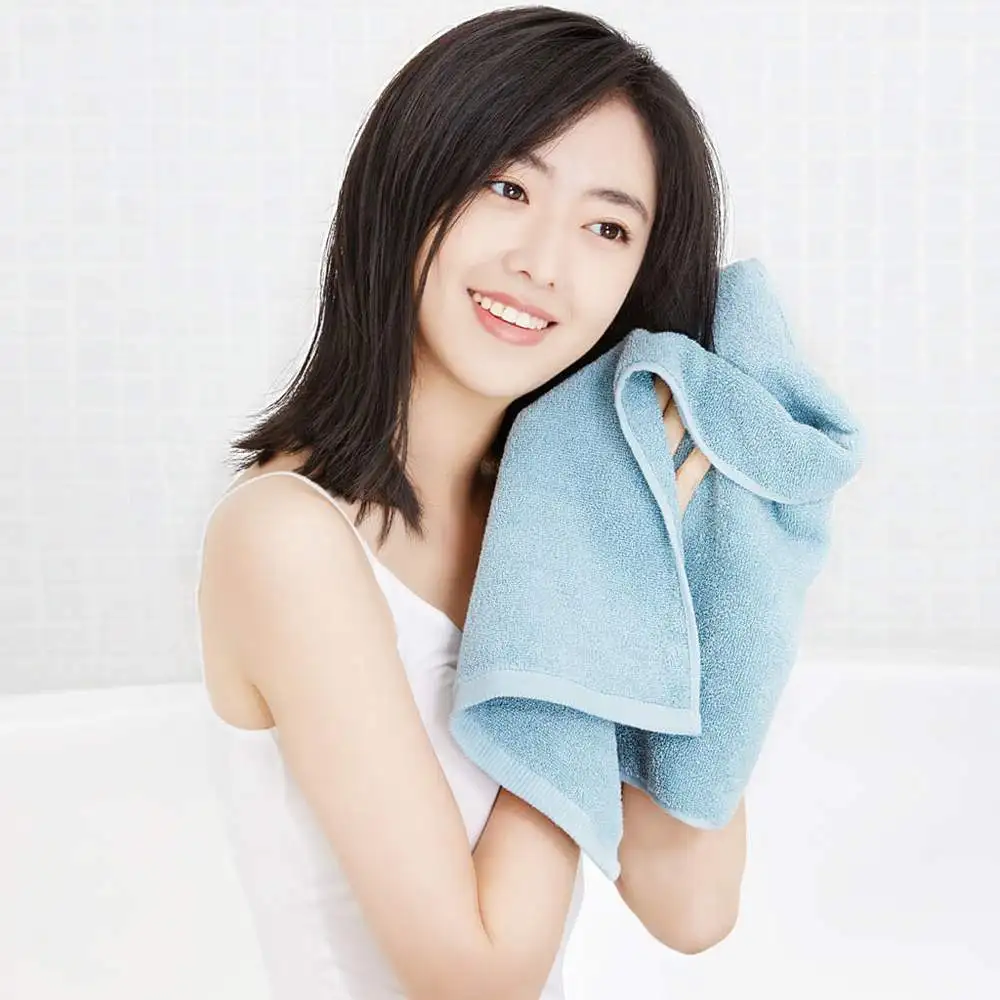 

Xiaomi Mijia Towel 100% Cotton Strong Water Absorption Bath Soft and Comfortable Beach Face Hand Towels 32 x 70cm