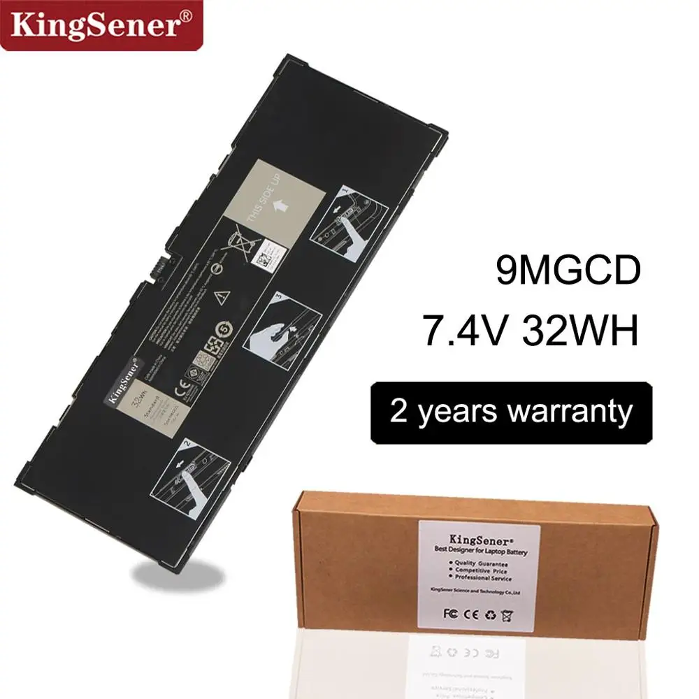 

KingSener New 9MGCD Laptop Battery For Dell Venue 11 Pro 5130 Tablet PC 2ICP4/77/103 XMFY3 VYP88 7.4V 32WH Free 2 Years Warranty