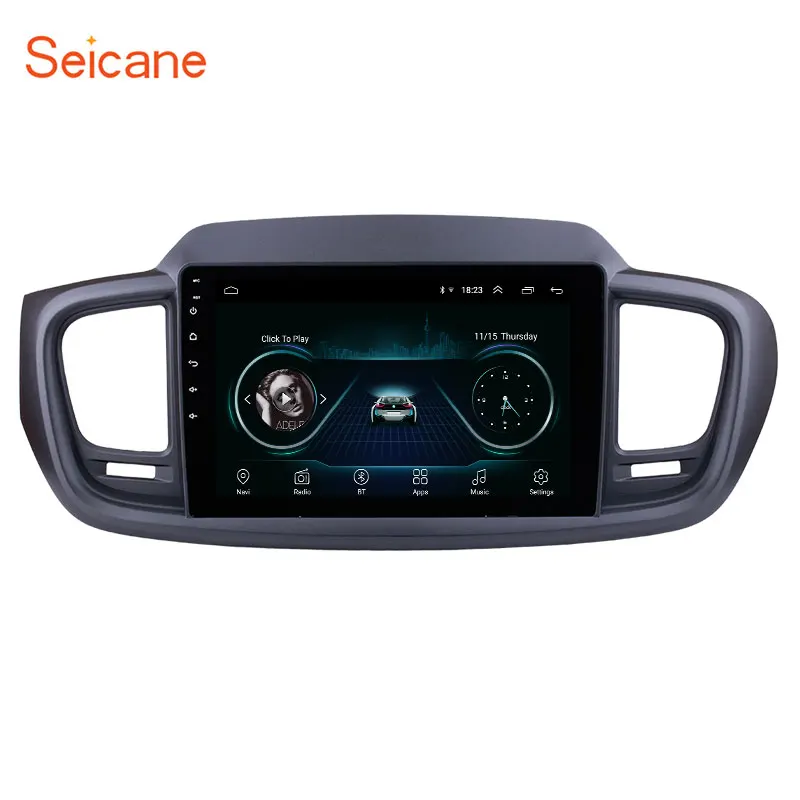 

Seicane 2Din 10.1 Inch Android 8.1 GPS WiFi Bluetooth Car Radio For 2015 KIA SORENTO HD Multimedia Player Touchscreen Head Unit