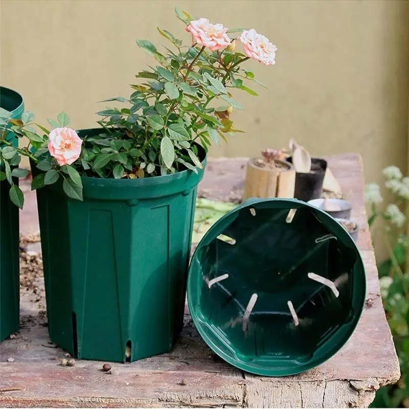 Round Plastic Plant Flower Pots Mini Flowerpot Home Office Decor Planter Garden Nursery Pots For Succulent Plant Desk Decoration Round Plastic Plant Flower Pots Mini Flowerpot Home Office Decor Planter Garden Nursery Pots For Succulent Plant Desk Decoration