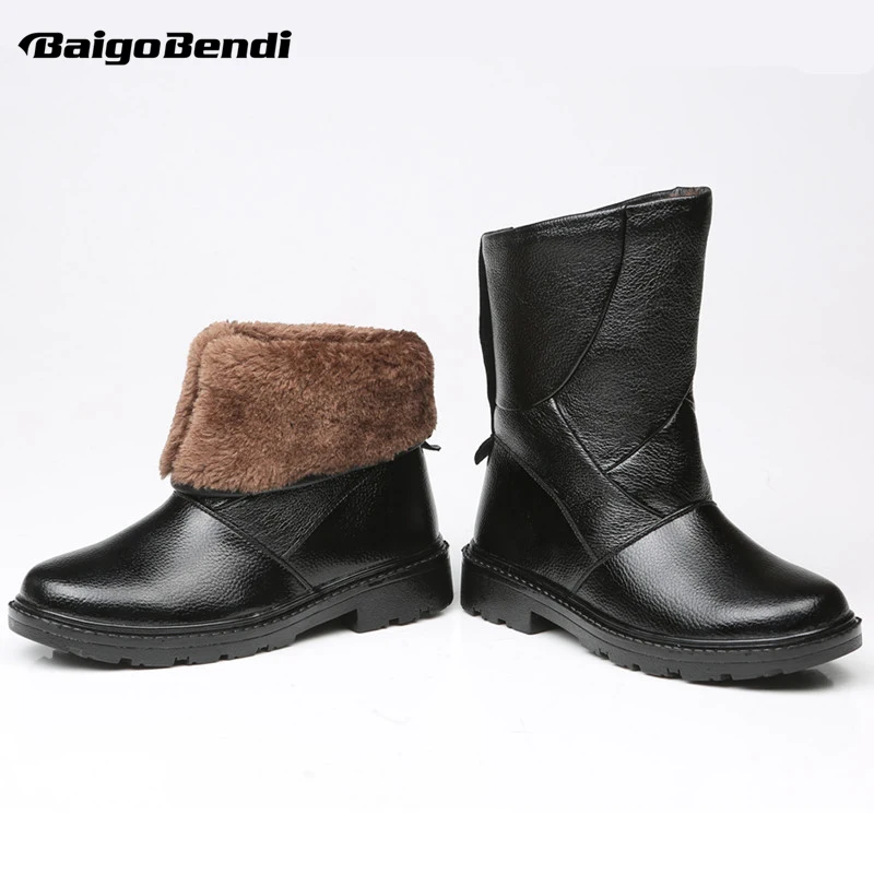 pull on snow boots mens