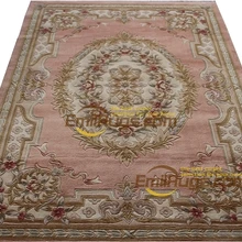 Шерстяной французский ковер машинного производства, толстый плюшевый ковер, ковер на заказ 137X198 см 4,5 'X6. 5' HF-1 261gc85savyg28