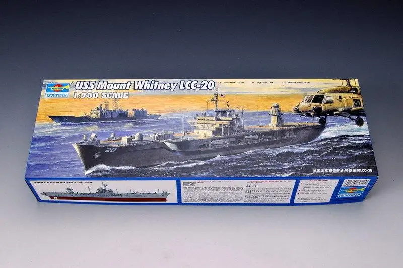 Trumpeter 1/700 05718 USS Mount Whitney LCC-20 2004 | Игрушки и хобби