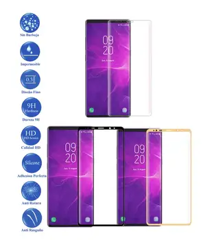 

Tempered Glass Protector Full 9 H for Samsung Galaxy Note 9 Choose Color