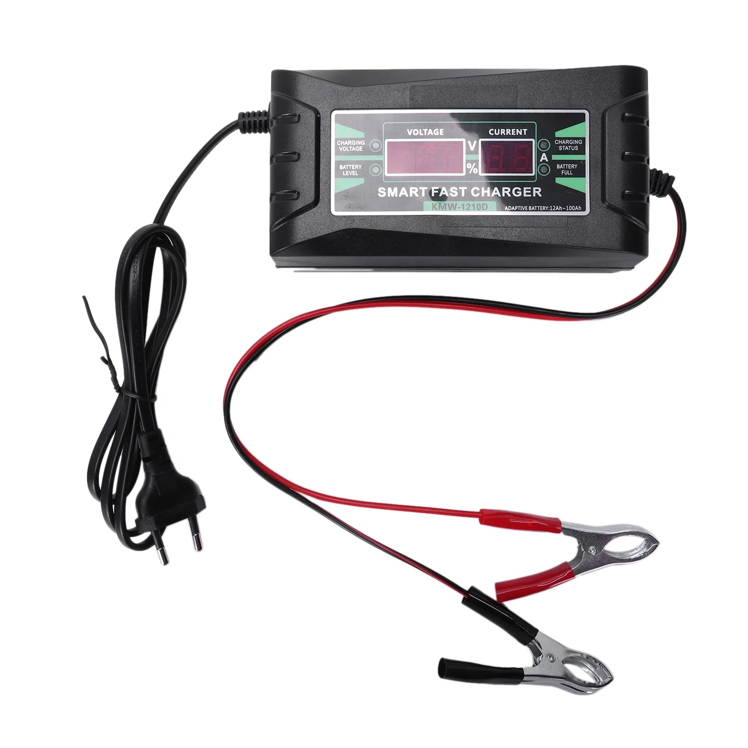 Full Automatic Car font b Battery b font Charger 110V 220V 6A Smart Fast Power Charging