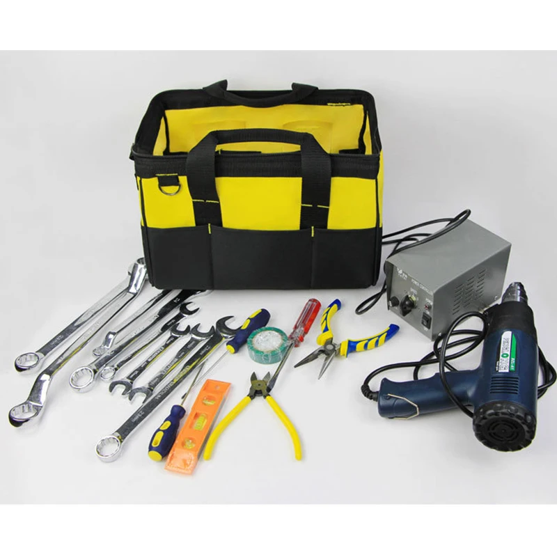 

Canvas Nylon Tool Bag Storage Multitool Large Capacity For Tools Hardware Adjustable Shoulder Travel Bags Hand Tool Kit Set Bags