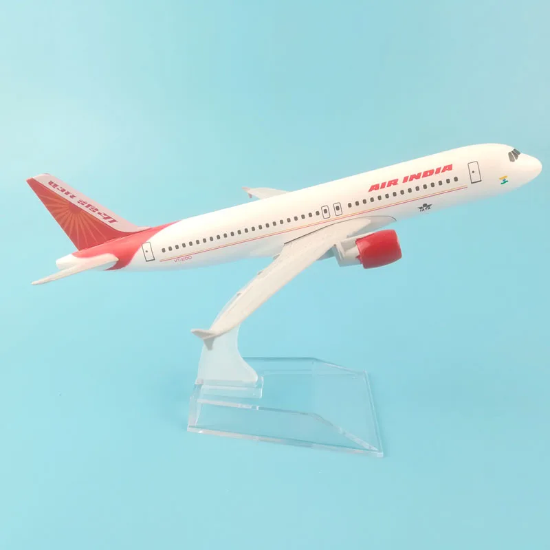 

Plane Airplane Model 16cm Air India Airbus A320 Aircraft Model Diecast Metal Model Airplanes 1:400 Metal Aeroplane Plane Toy