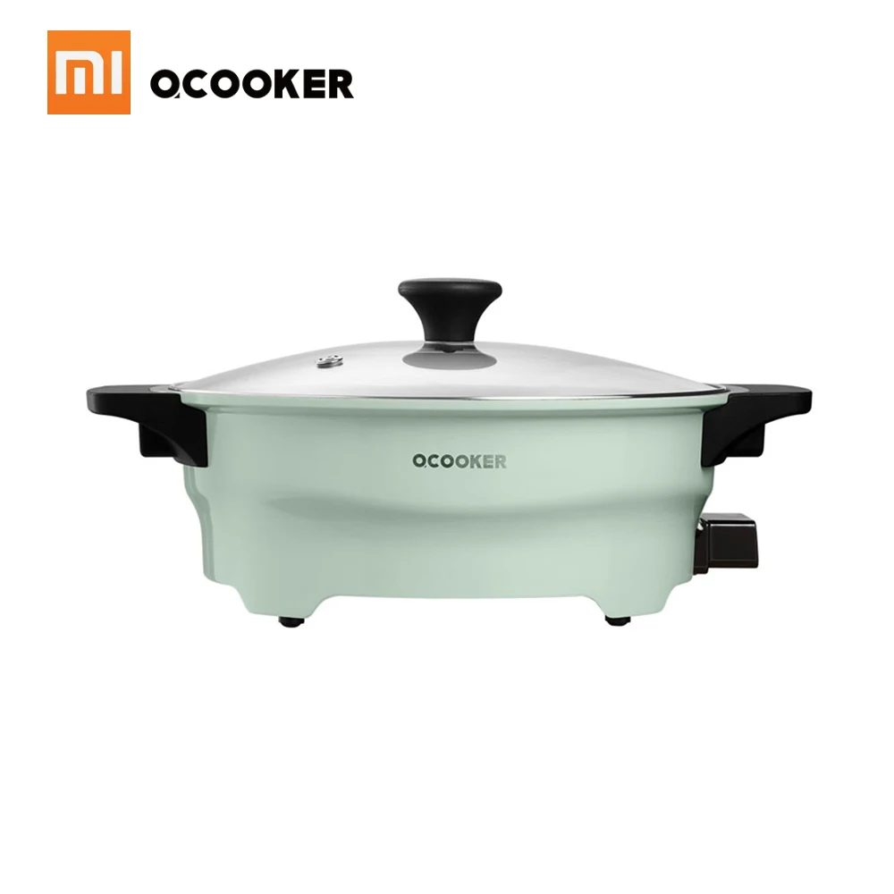 Xiaomi OCOOKER, горячий горшок, двойной, разделенный, Два вкуса, кухонная посуда, маленькая овца, горшок, горячий горшок, суп, запас, горшок, зимние, вечерние, инструмент для приготовления пищи, 1500 Вт