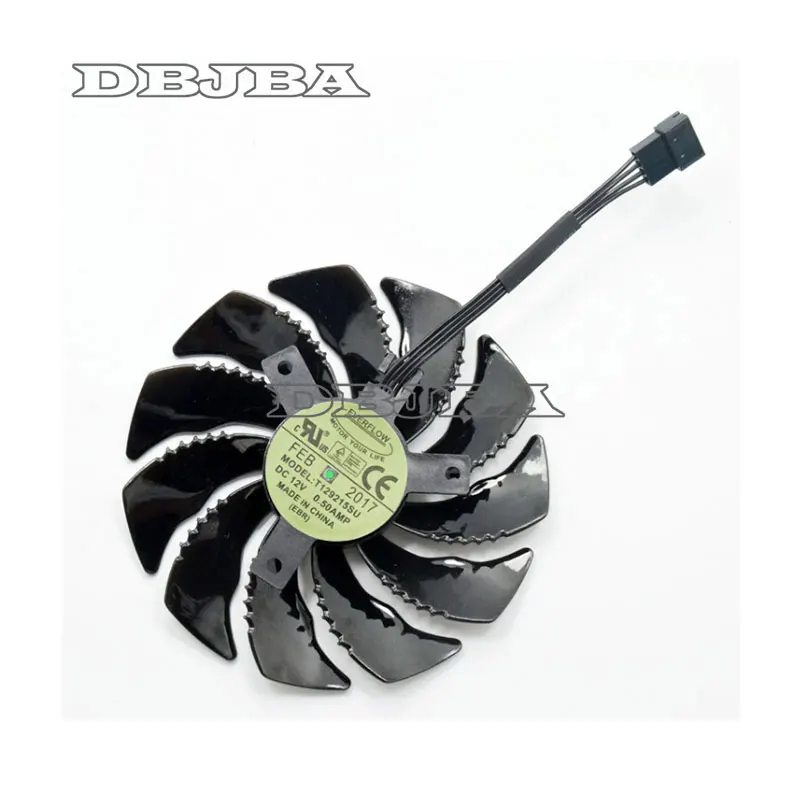 88mm T129215SU Graphics Card Cooling Fan For Gigabyte GeForce GTX 1050 Ti RX 480 470 570 580 GTX 1060 G1 Gaming Cooler (Fan-B) 88mm T129215SU Graphics Card Cooling Fan For Gigabyte GeForce GTX 1050 Ti RX 480 470 570 580 GTX 1060 G1 Gaming Cooler (Fan-B)