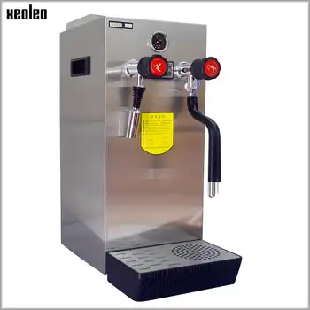 Xeoleo Commerical Milk bubble machine Boiling water machine Steamer Water Boiler Teapresso Machine Coffee maker Milk foam maker