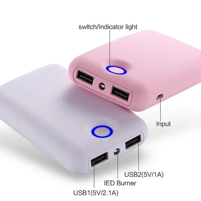 20000 мАч Быстрая зарядка Powerbank милые подарки для девочек портативный внешний