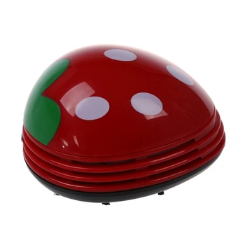 

Dots Red Green Strawberry Vacuum Desk Mini Dust Cleaner