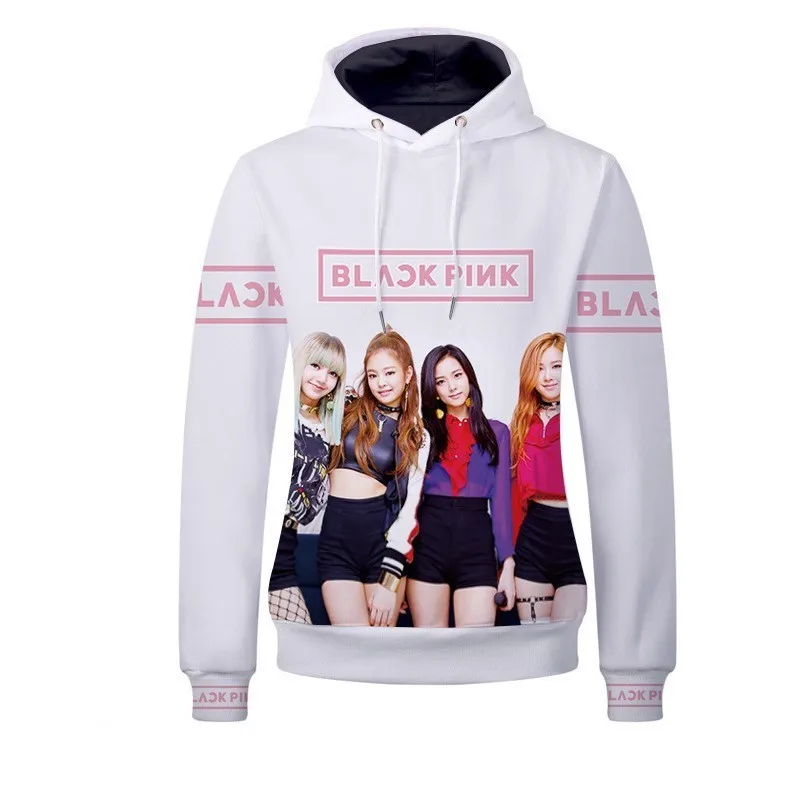 Kpop BTS GOT7 Blackpink NCT Sweatshirt Women Hoodie Jimin SUGA JUNG KOOK Jackson Bambam Fashion 3D Clothes oversized hoodie Kpop BTS GOT7 Blackpink NCT Sweatshirt Women Hoodie Jimin SUGA JUNG KOOK Jackson Bambam Fashion 3D Clothes oversized hoodie