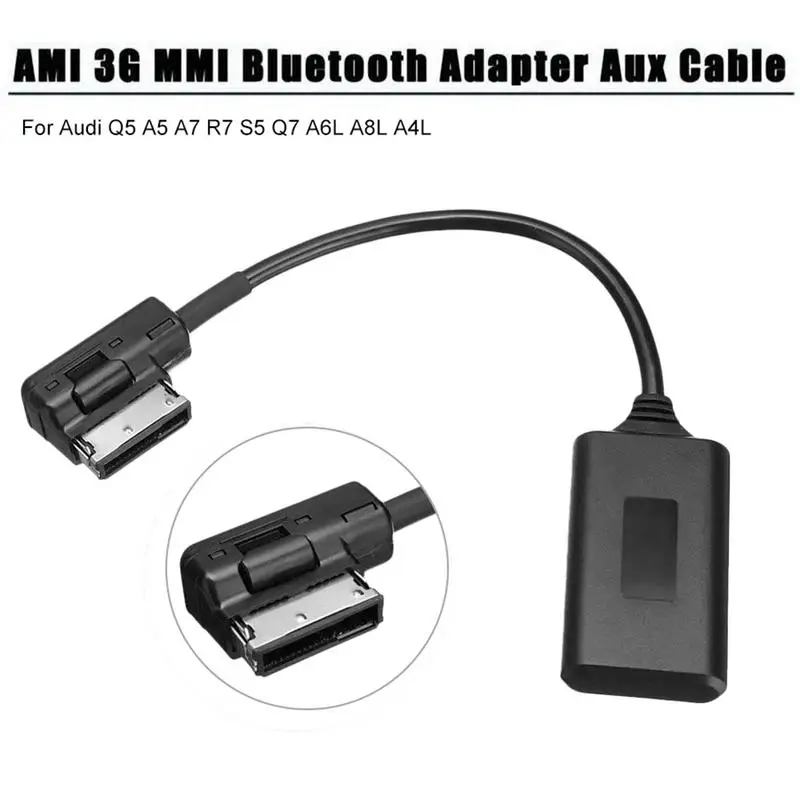 Ami MMI Bluetooth адаптер Aux кабель аудио радио для Audi Q5 A5 A7 S5 Q7 A4 A6 A8