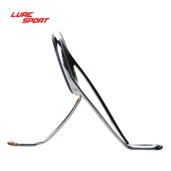 LureSport-KW 10pcs 가이드 실버 스틸 프레임 블랙 링 잉어 서프 로드 가이드 로드, 빌딩 부품 수리 DIY 액세서리