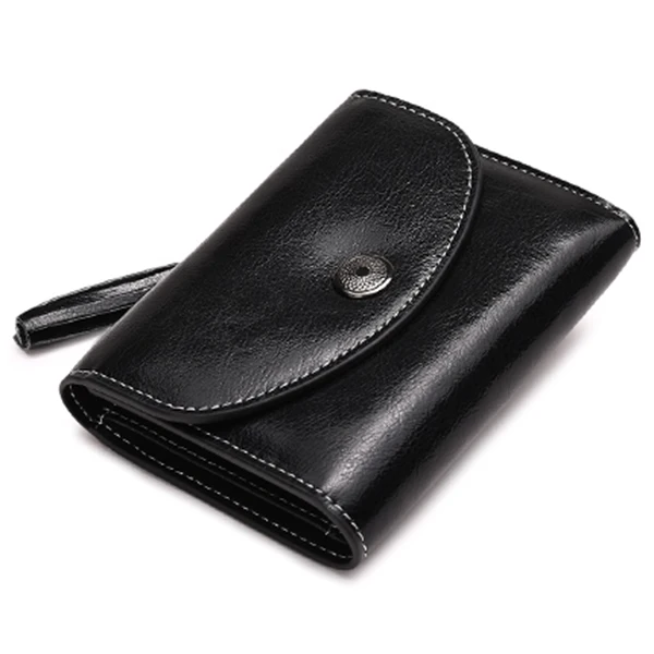 Sendefn Новый Винтажный короткий кожаный кошелек женский мини кисточка Famale