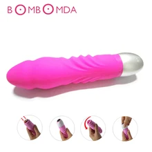 Sex Toys AV Vibrator G-Spot Masturbation Clitoris Stimulation Massager Powerful Dildo Vibrating AV Wand Stick Sex Toys For Woman