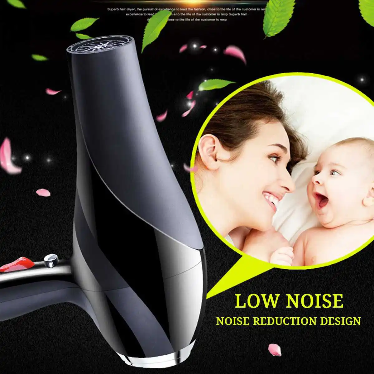 Online Profesional Rambut Hair Dryer Ion Blu Ray Yang Kuat 3000 W Panas Kecepatan Salon Blower