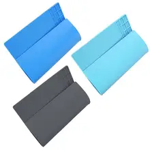 Анти-теплоизоляция силиконовый коврик пайка обслуживание платформа Pad для телефона ПК Ремонт