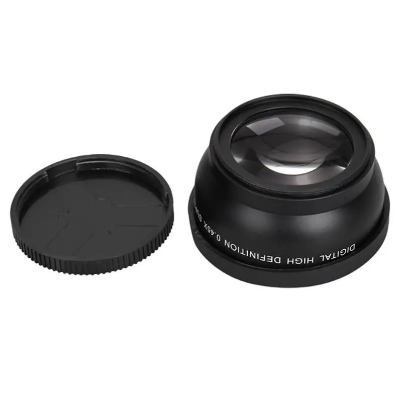 58 мм 0.45X Широкий формат объектив для цифровой однообъективной зеркальной камеры Canon EOS 1000D 1100D 500D Rebel T1i T2i T3i