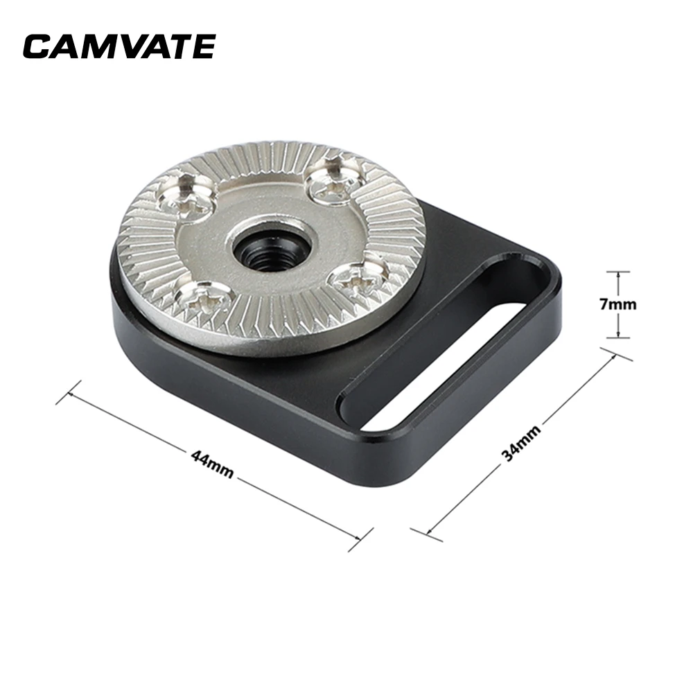Кронштейн для камеры CAMVATE Standard M6 Female ARRI Rosette с деревянной ручкой шарнирным рычагом